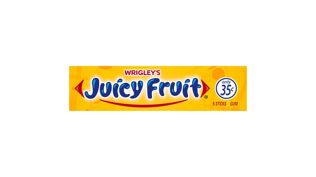 Wrigley's Juicy Fruit Chewing Gum (5 ct)