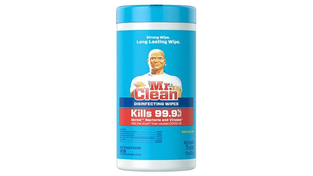 Mr. Clean Disinfectant Wipes (15 oz)