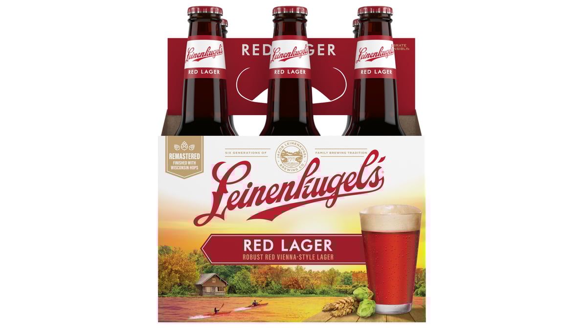 Leinenkugel's Red Lager Beer Bottles (12 oz x 6 ct)