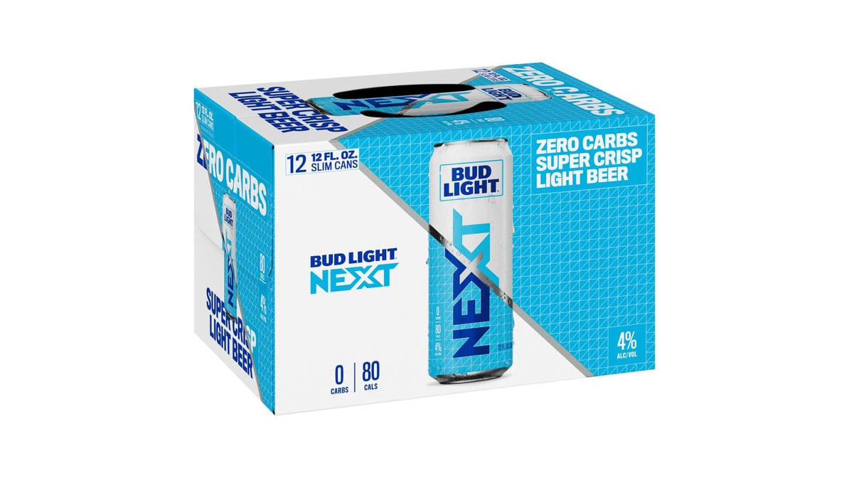 Bud Light Next Beer Can (12 oz x 12 ct)