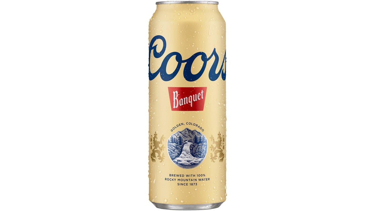 Coors Banquet Lager (24 oz)