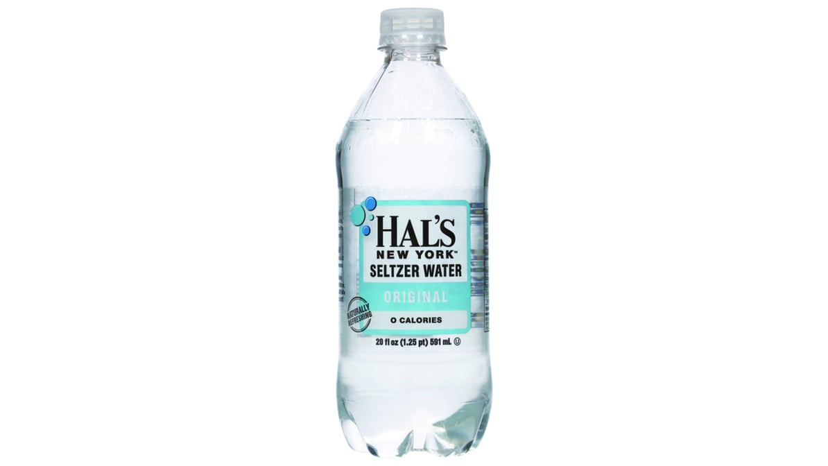 Hal's New York Original Sparkling Seltzer Water (20 oz)