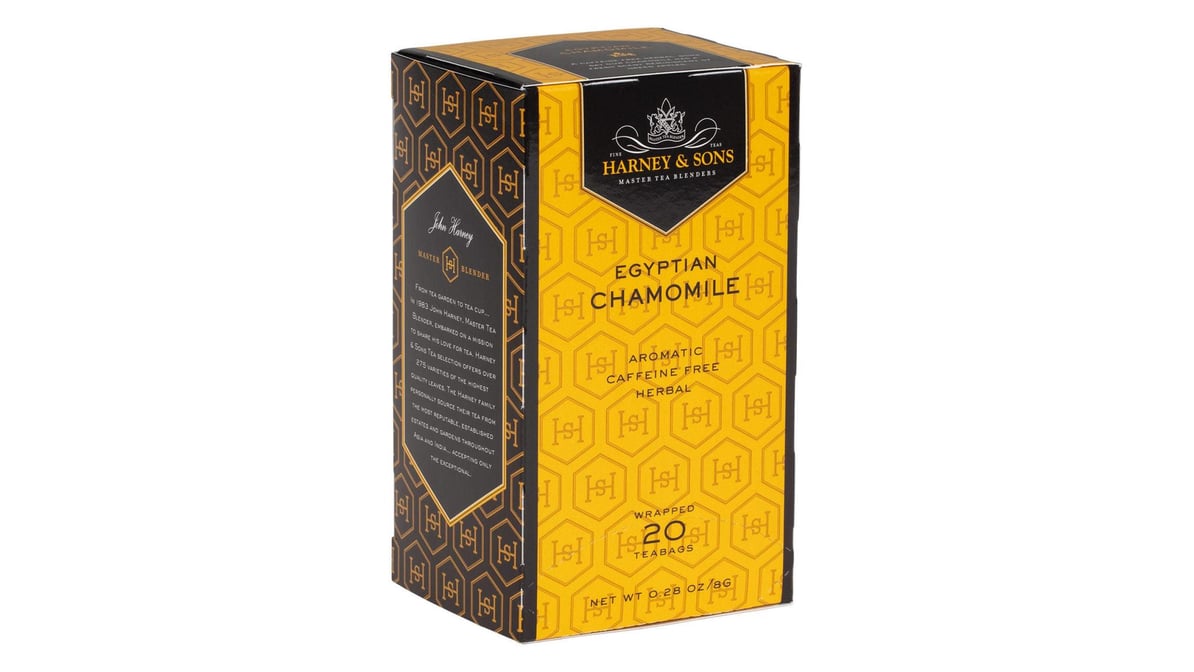 Harney Sons Caffeine-Free Chamomile Egyptian Tea Bags (20 ct)