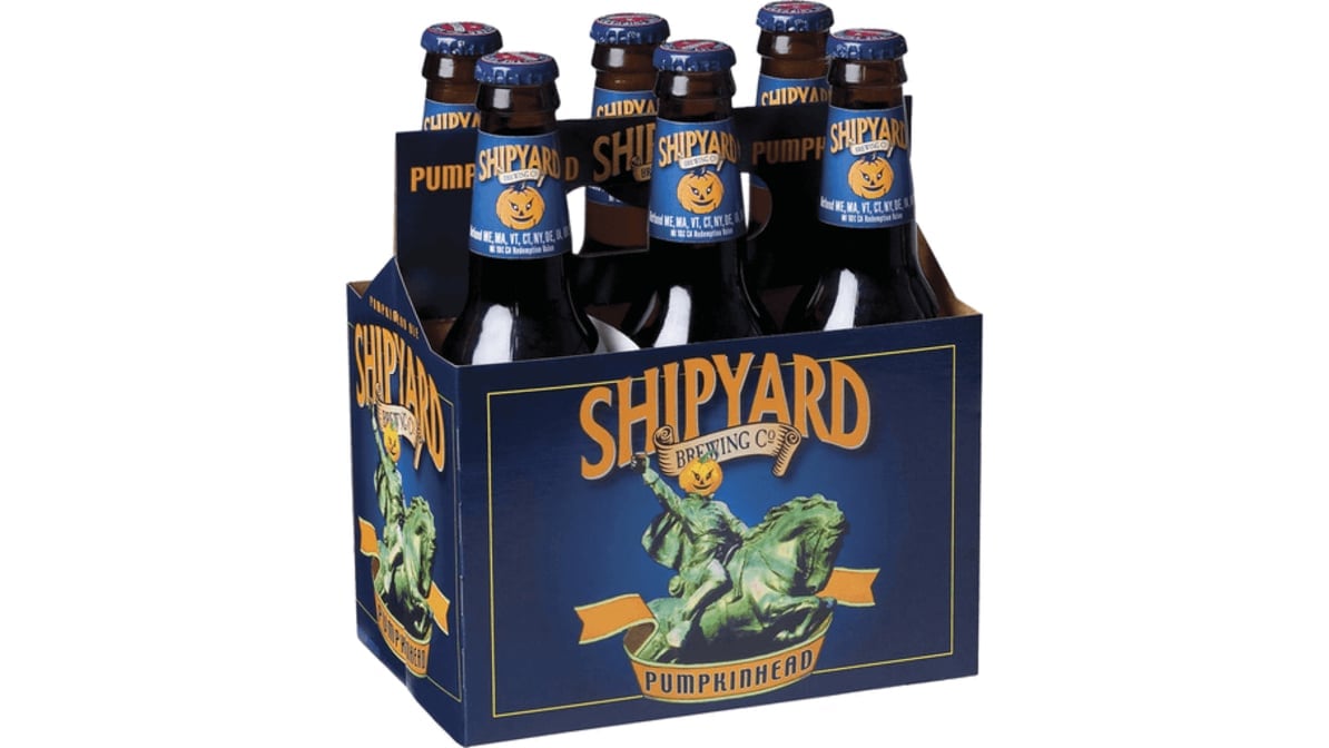 The Shipyard Brewing Co. Pumpkinhead Wheat Ale Bottles (12 oz x 6 ct)
