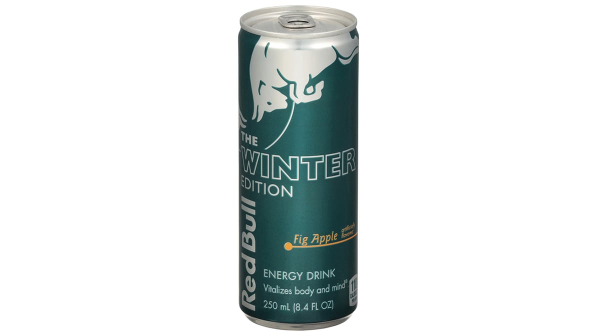 Red Bull Winter Edition Fig Apple Energy Drink (8.4 oz)