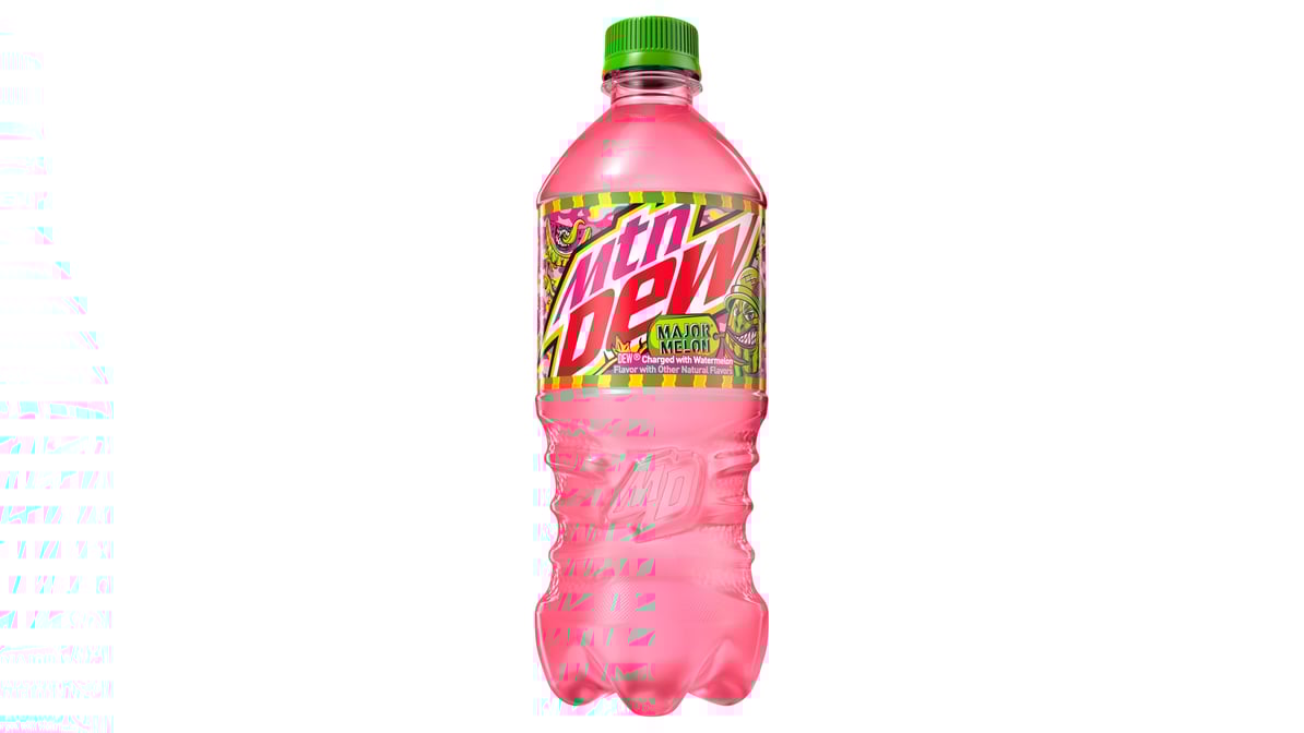 Mountain Dew Major Melon Soft Drink (20 oz)