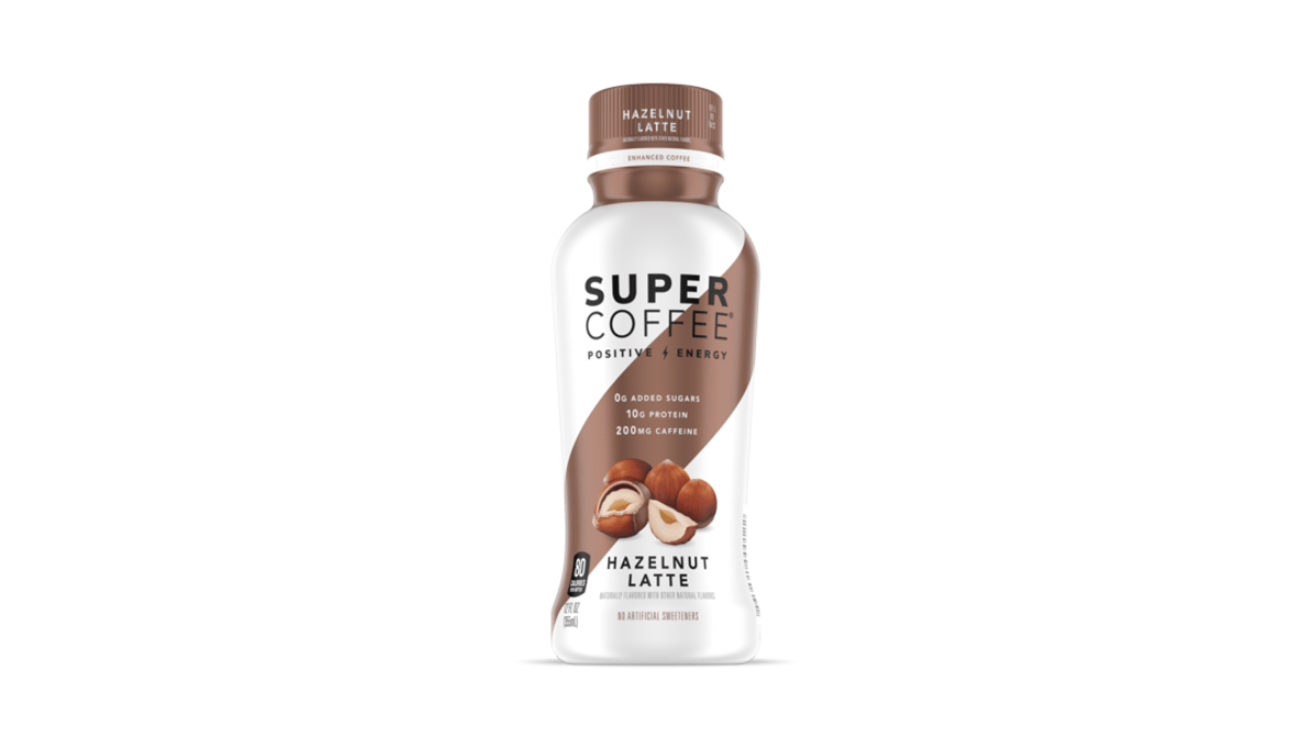 Super Coffee Hazelnut Latte Bottle (12 oz)