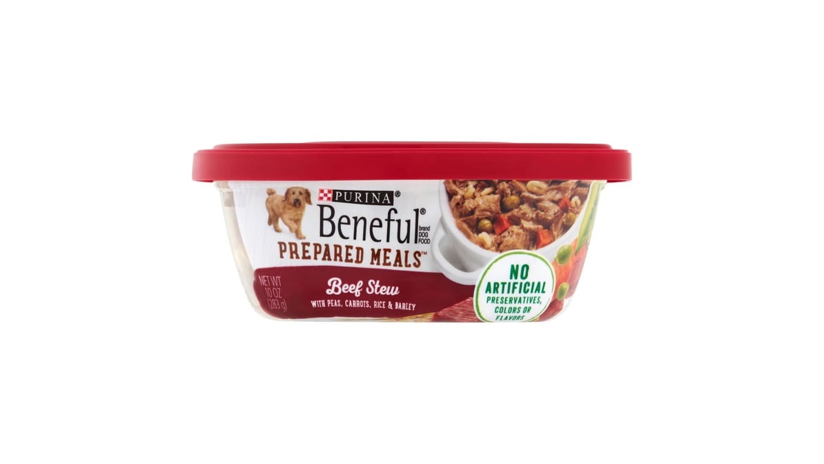 Purina Beneful Prepared Meals Beef Stew Dog Food (10 oz)