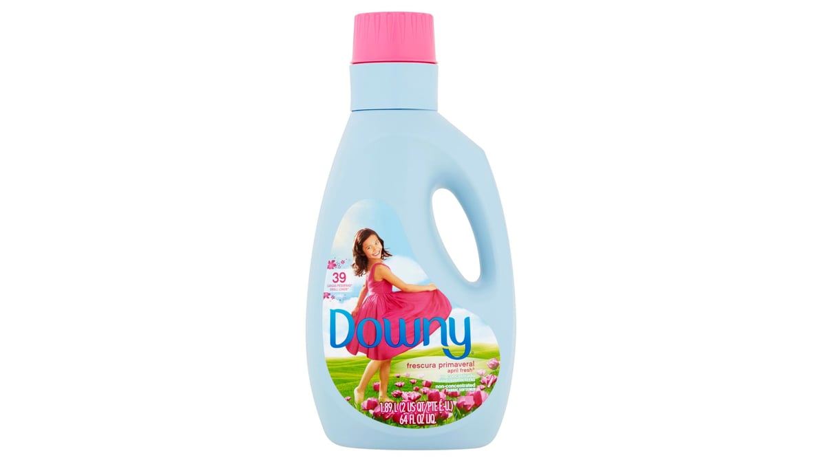 Downy Non-Concentrated Liquid Fabric Softener 39 Small Loads April Fresh (64 oz)
