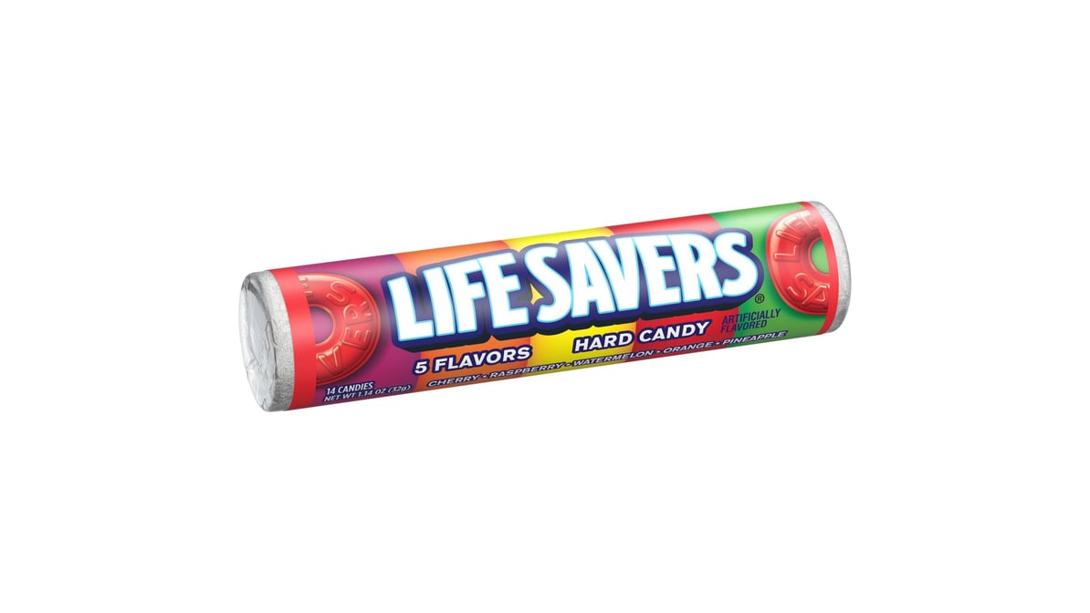 Life Savers Hard Candies 5 Flavors Roll (14 pcs)