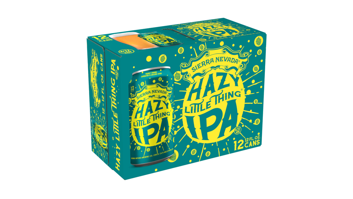 Sierra Nevada Hazy Little Thing IPA Craft Beer Cans (12 oz x 12 ct)
