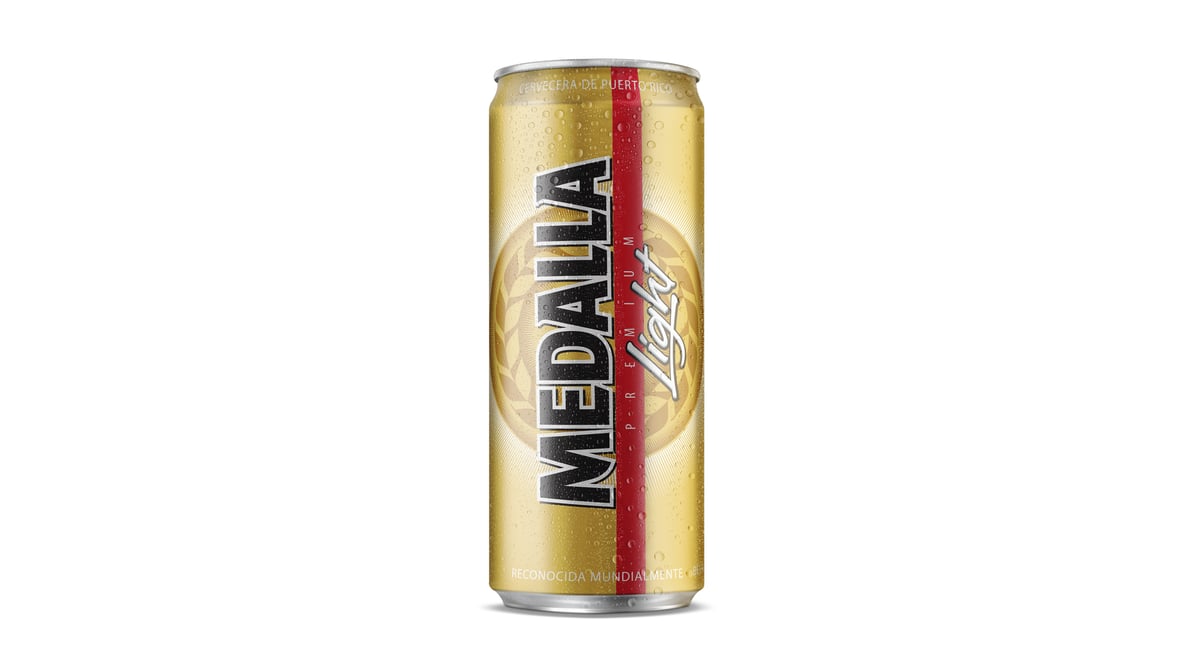 Medalla Premium Light Lager Cans (12 oz x 6 ct)