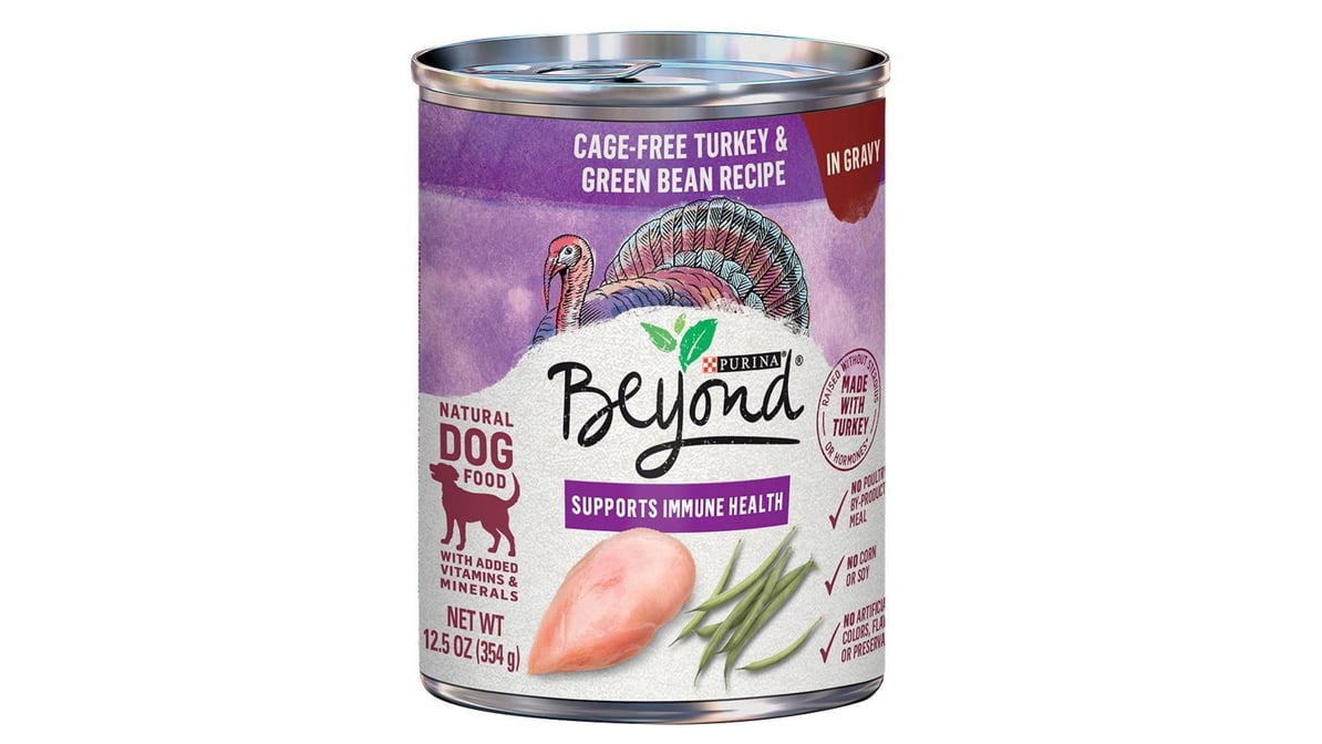 Purina Beyond High Protein Natural Wet Dog Food with Gravy Can (12.5 oz)