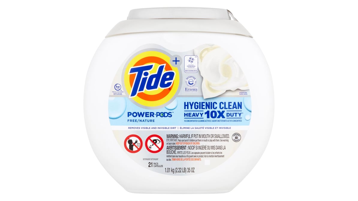 Tide Plus Power Pods Laundry Detergent (21 ct)