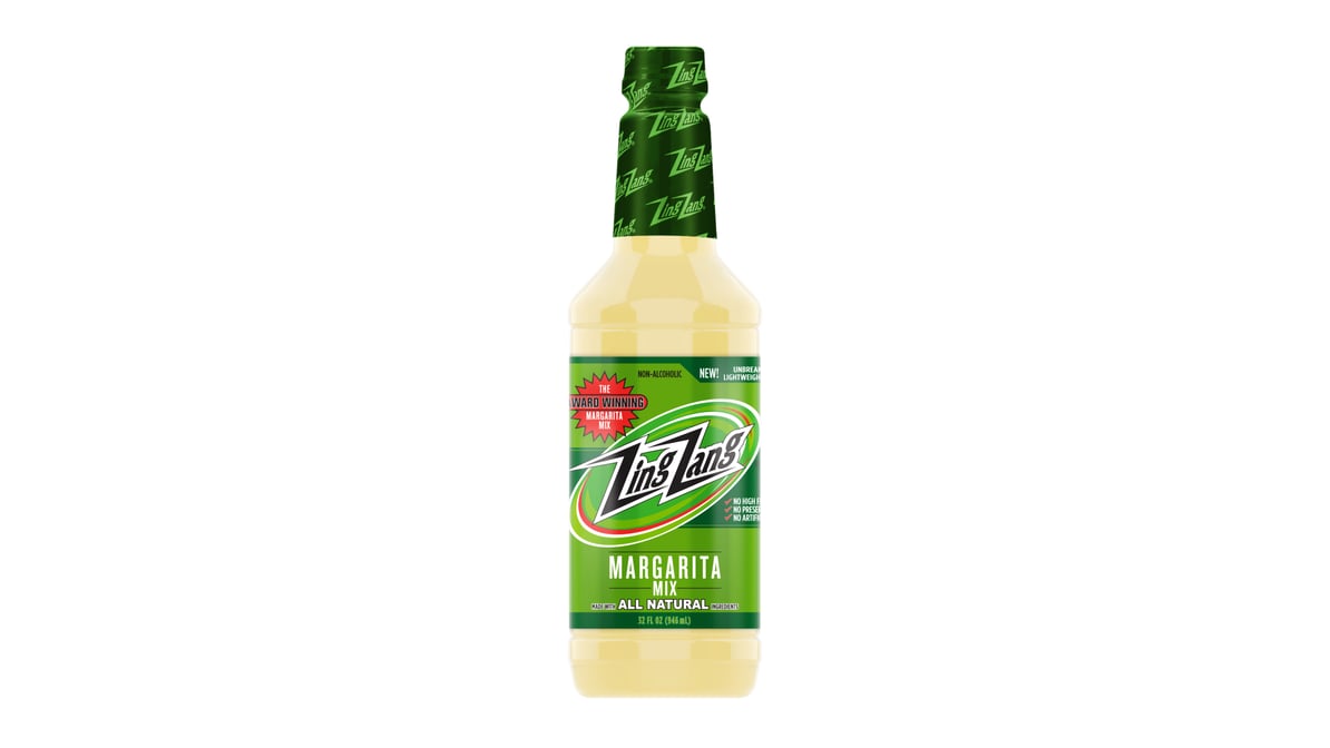 Zing Zang Margarita Mix Non Alcoholic All Natural (32 oz)