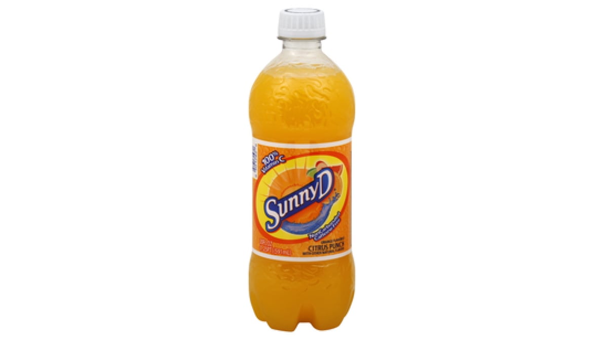 Sunny D Citrus Punch Orange Juice Bottle (20 oz)