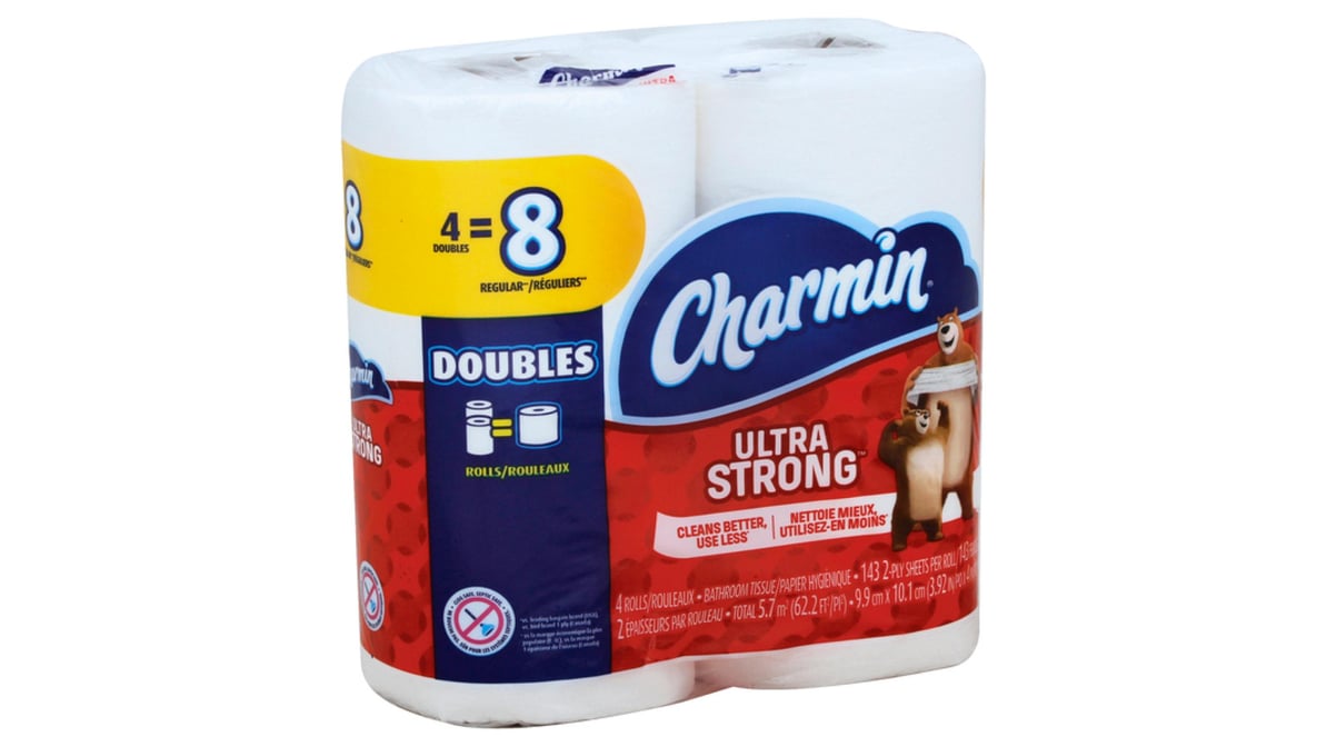Charmin Ultra Strong Toilet Paper (4 ct)