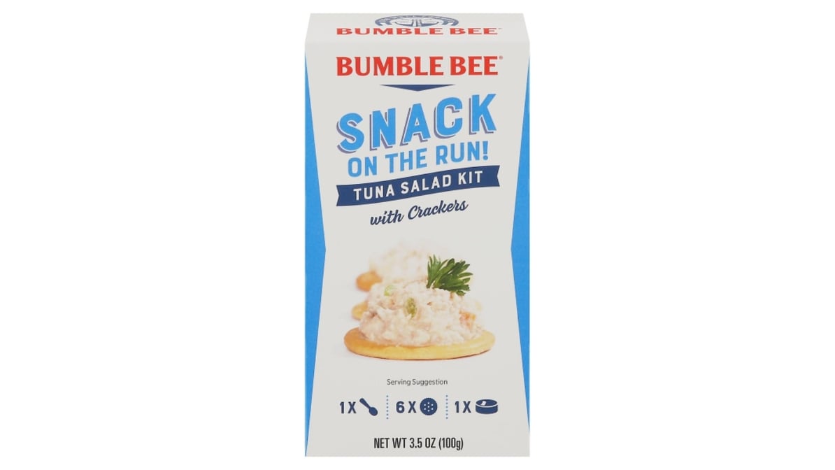 Bumble Bee Snack on The Run Tuna Salad Kit with Crackers (3.5 oz)