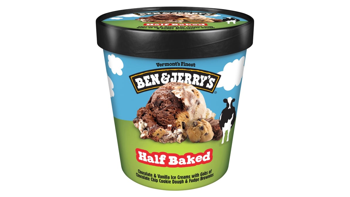 Ben & Jerry's Half Baked Ice Cream (1 pt)