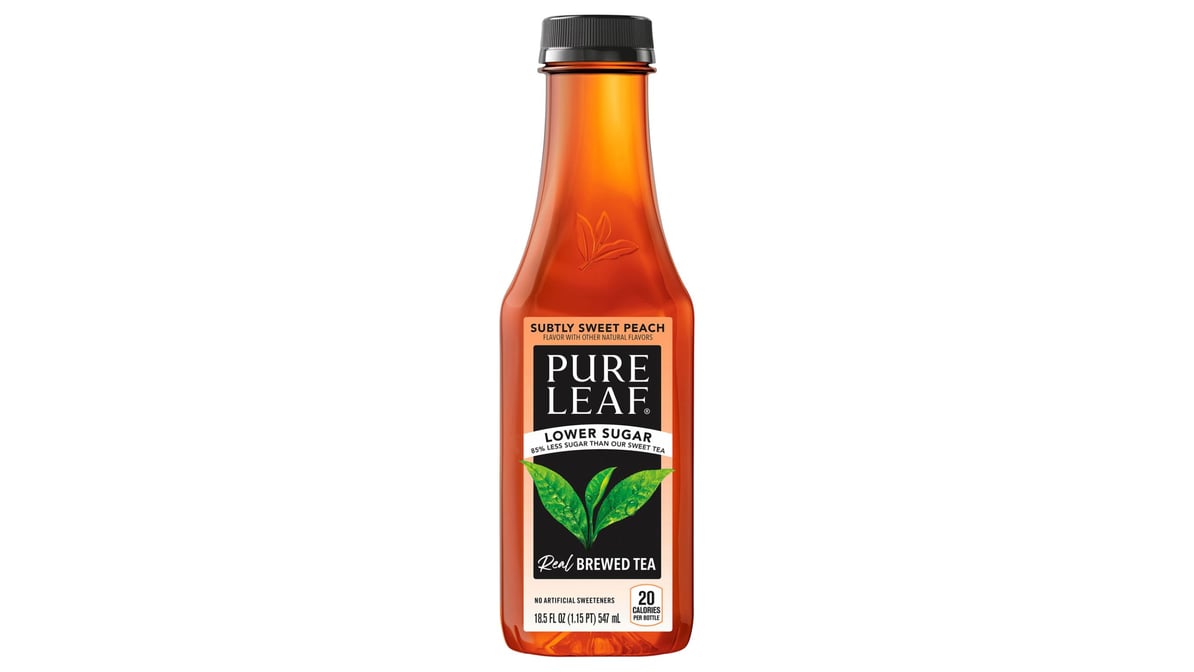 Pure Leaf Subtly Sweet Peach Iced Tea (18.5 oz)
