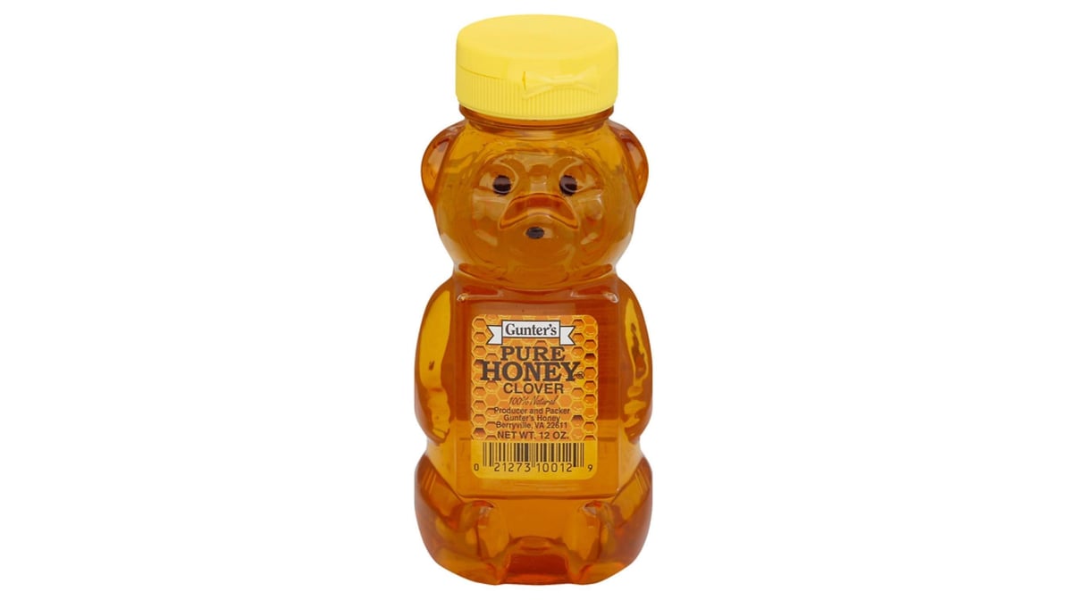 Gunter's Pure Clover Bears Honey (12 oz)
