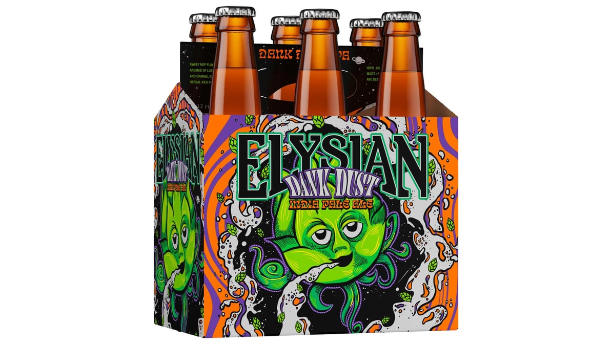Elysian Brewing Dank Dust IPA Glass Bottles (12 oz x 6 ct)