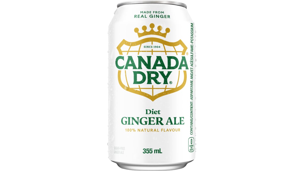 Diet Canada Dry Ginger Ale Can (12 oz)