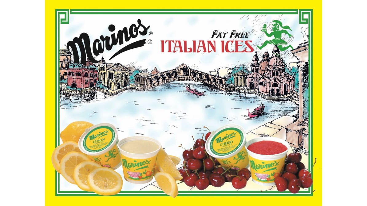 Marinos Italian Ice Cherry (6 oz)