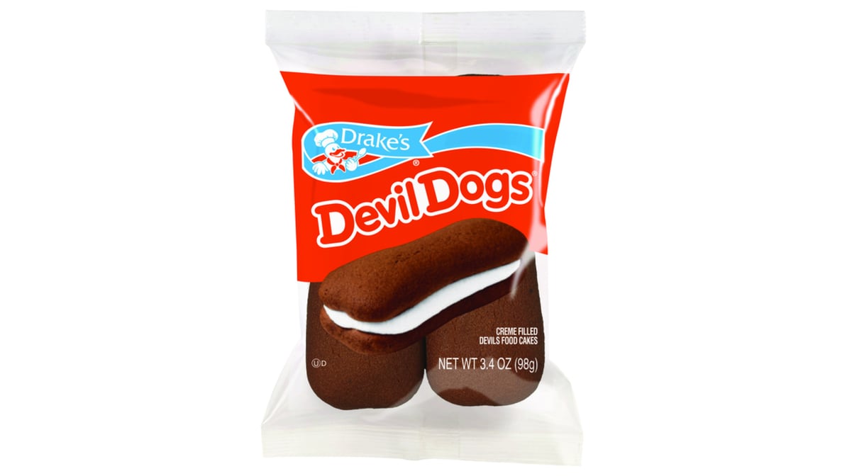 Drake's Devil Dogs Creme Filled Snack Cake (3.4 oz)