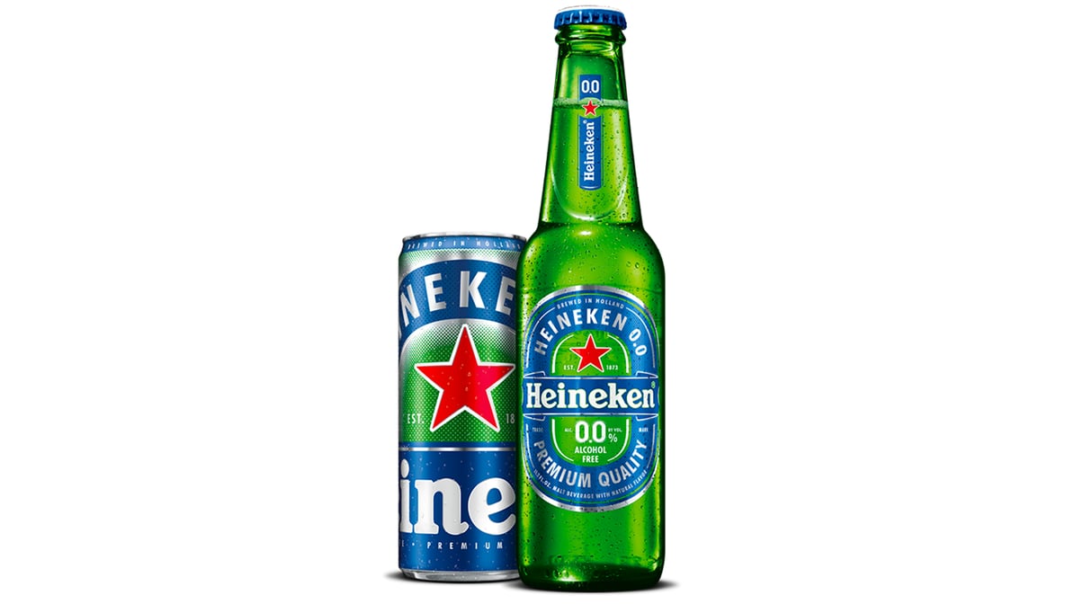 Heineken 0.0 Lager Cans (11.2 oz x 6 ct)