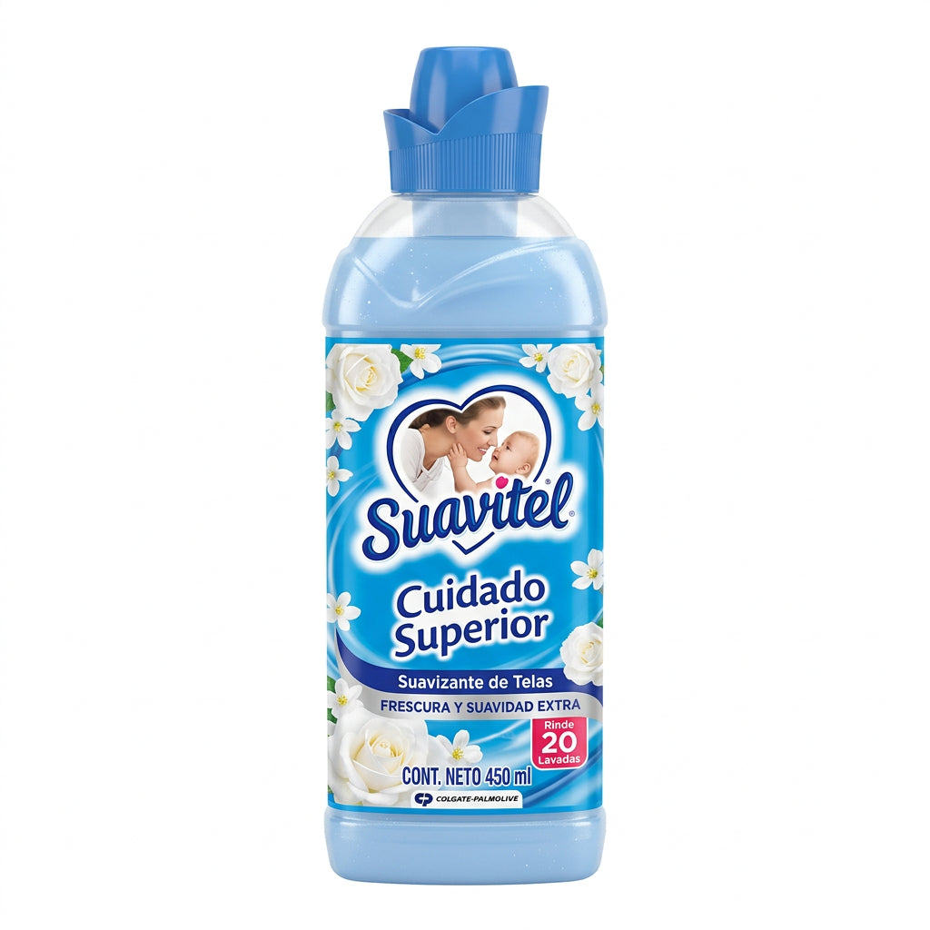 Suavitel Fabric Softener Cuidado Superior (450 ml)