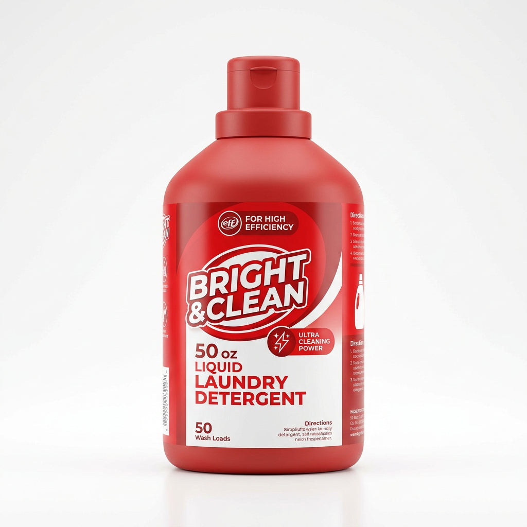 Red & White Laundry Liquid (50 oz)