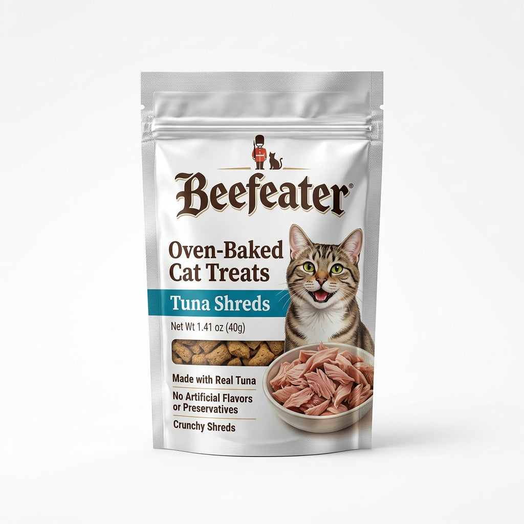 Beefeater Oven-Baked Cat Treats Tuna Shreds (1.41 oz)