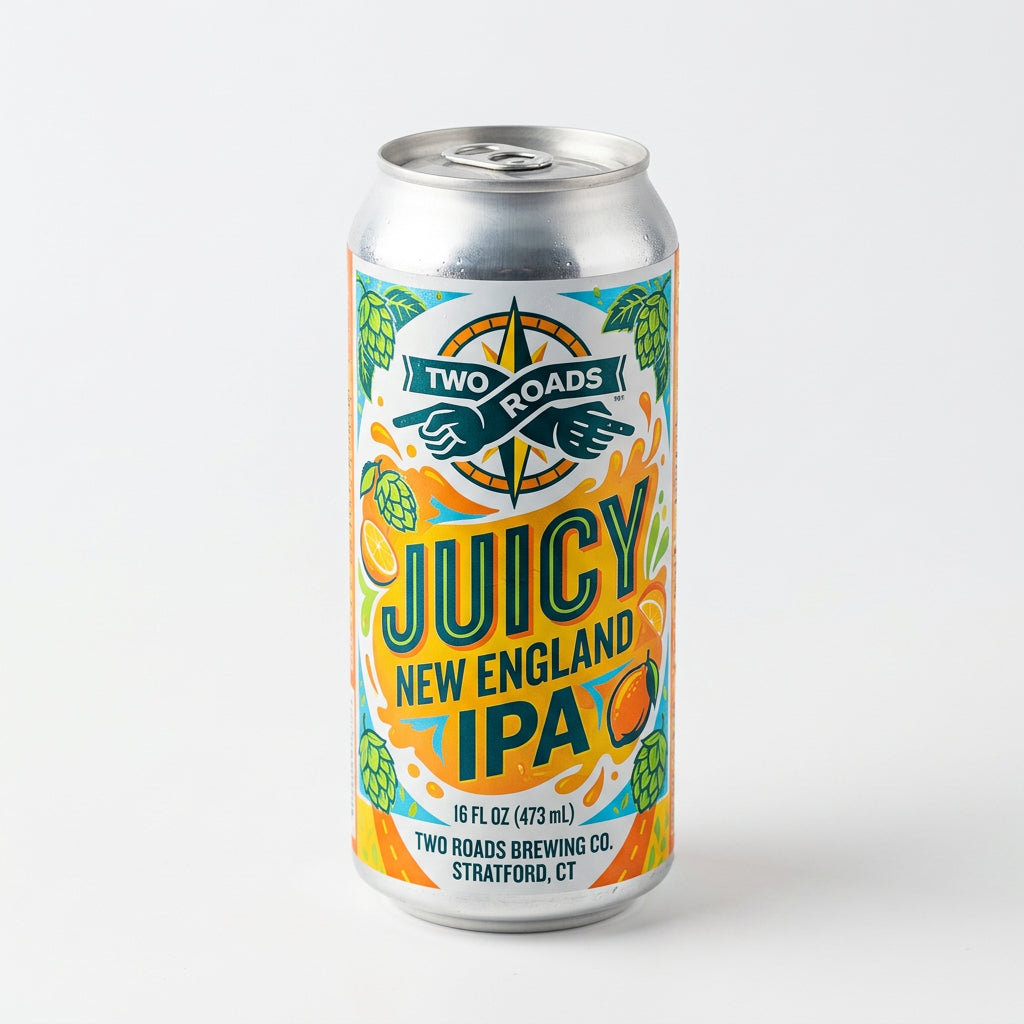 Two Roads Juicy New England IPA (16 oz)