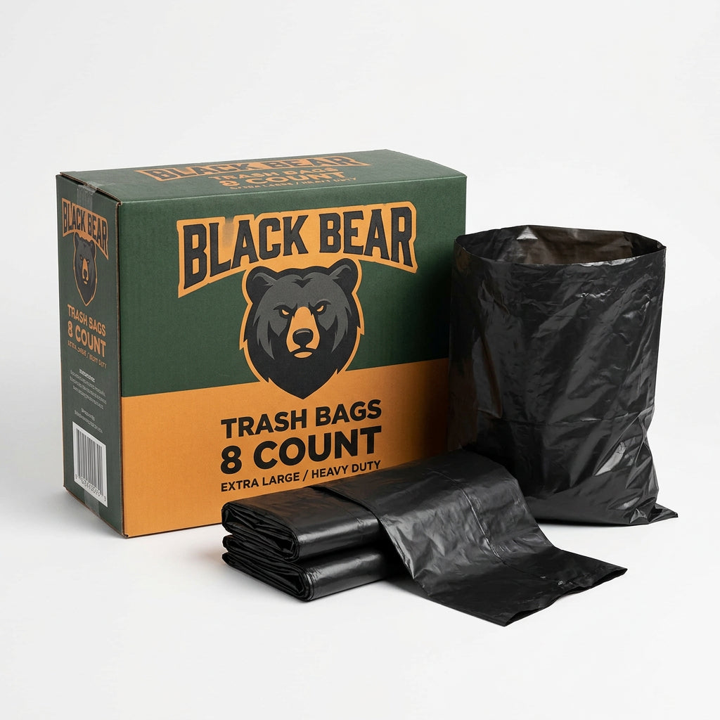 Black Bear Trash Bag (8 ct)