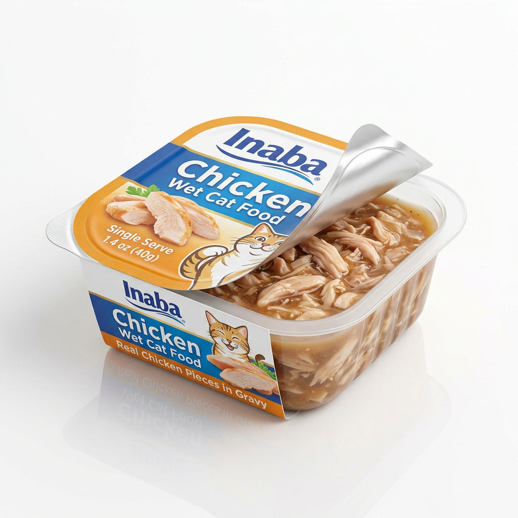 Inaba Chicken Wet Cat Food Pack (1.4 oz)