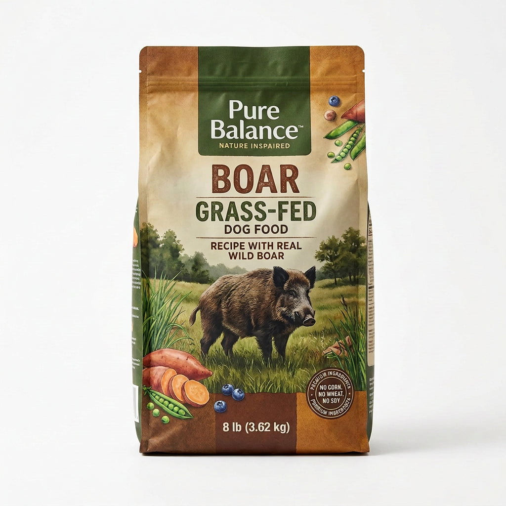 Pure Balance Boar Grass-Fed Dog Food (8 lb)