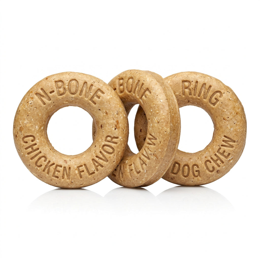 N-Bone Ring Dog Treats (3 ct)