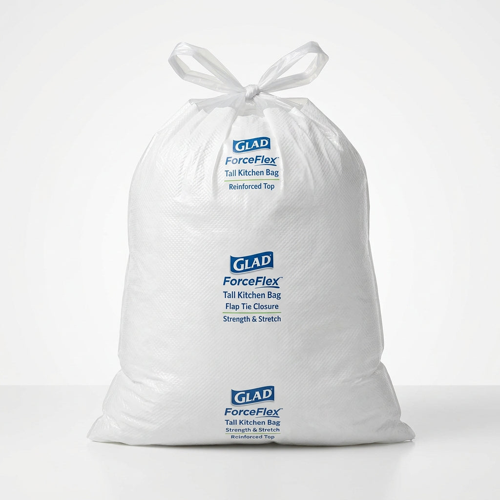 Glad Flap Tie Trash Bag