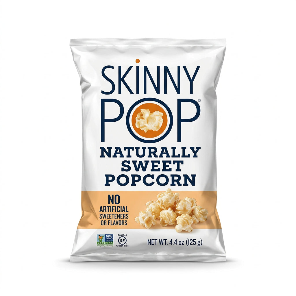 SkinnyPop Naturally Sweet Popcorn (4.4 oz)