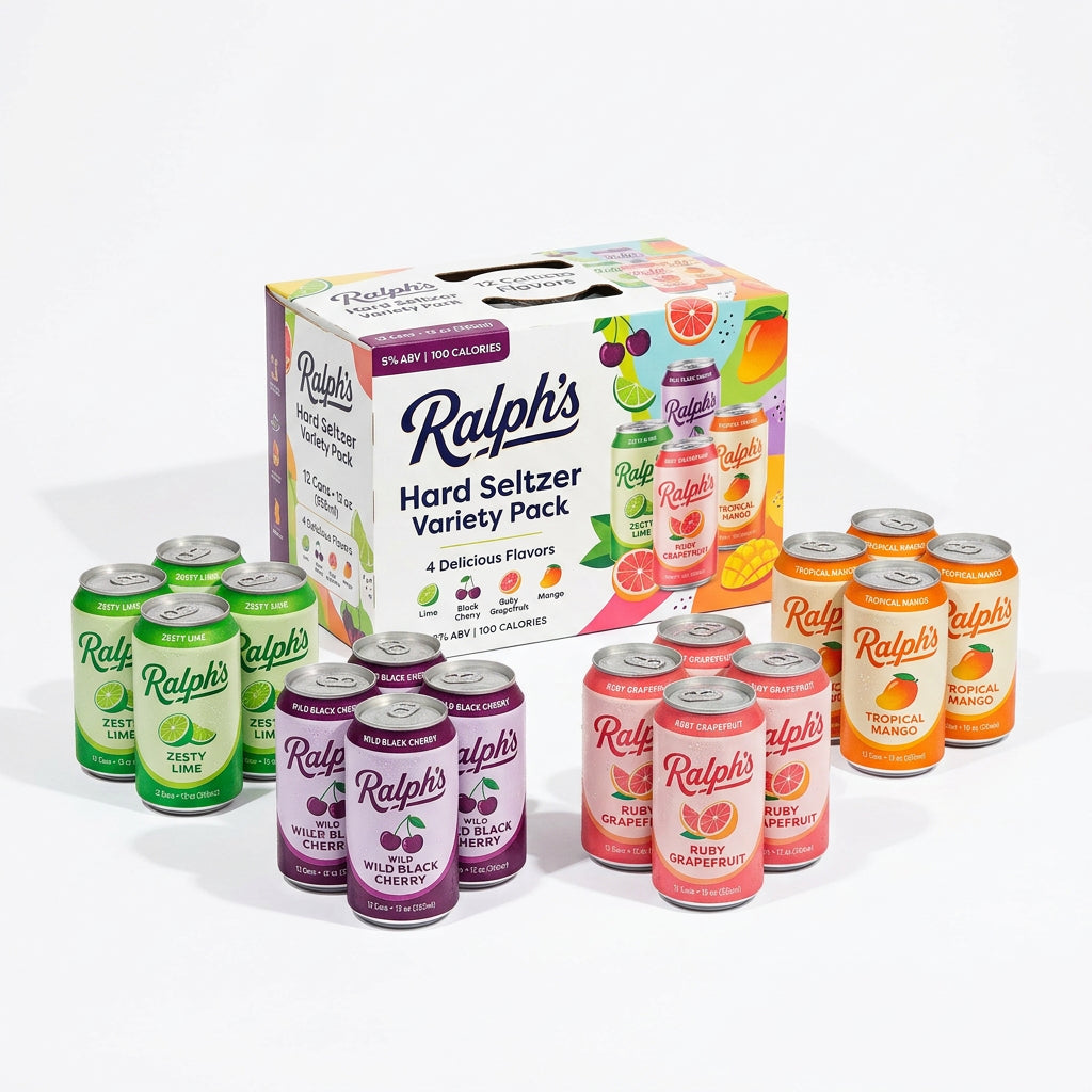 Ralphs Hard Seltzer Variety Pack (12 oz x 12 ct)