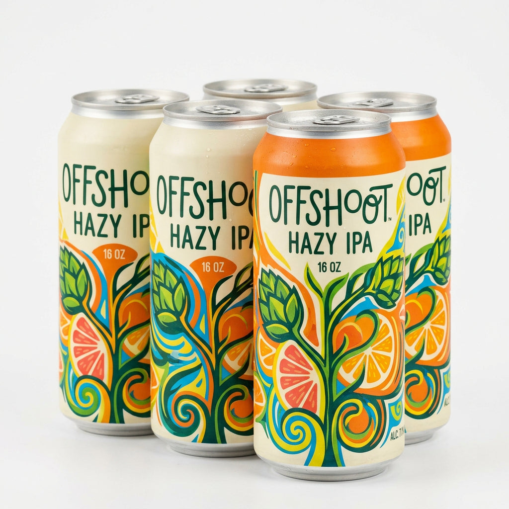 Offshoot Hazy IPA (16 oz x 4 ct)