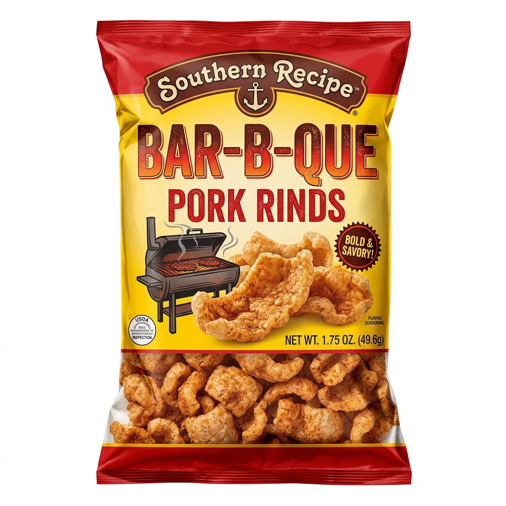 Southern Recipe Bar-B-Que Pork Rinds (1.75 oz)