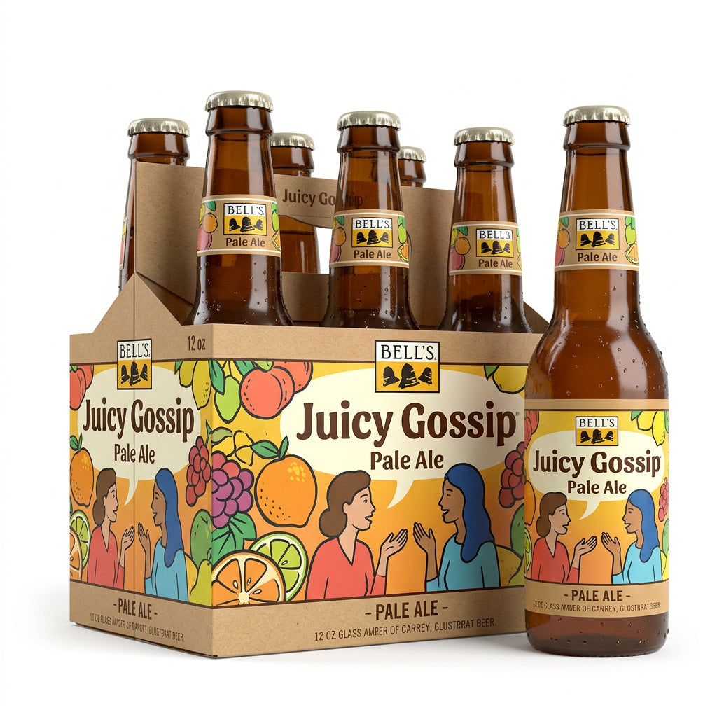 Bell's Juicy Gossip Pale Ale Bottles (12 oz x 6 ct)