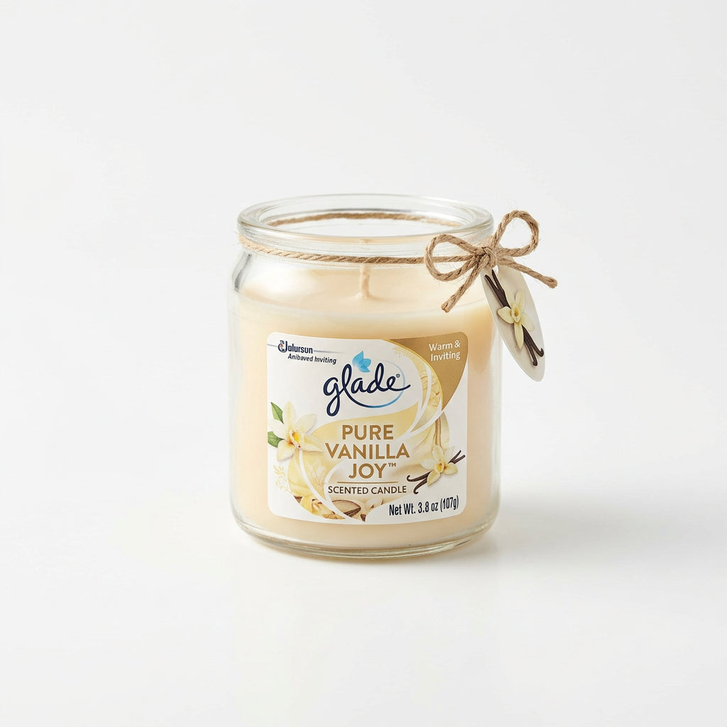 Glade Pure Vanilla Joy Candle (3.8 oz)