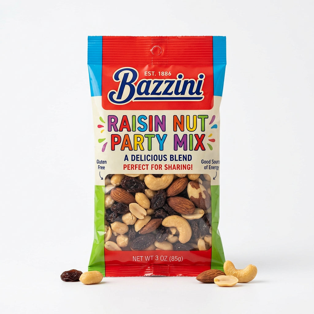 Bazzini Raisin Nut Party Mix (3 oz)