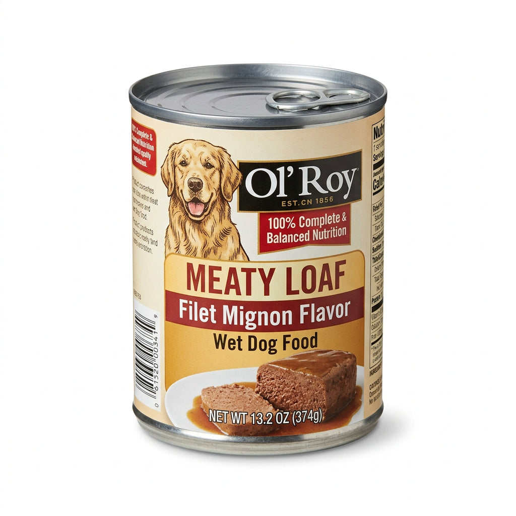 Ol' Roy Meaty Loaf Filet Mignon Wet Dog Food (13.2 oz)