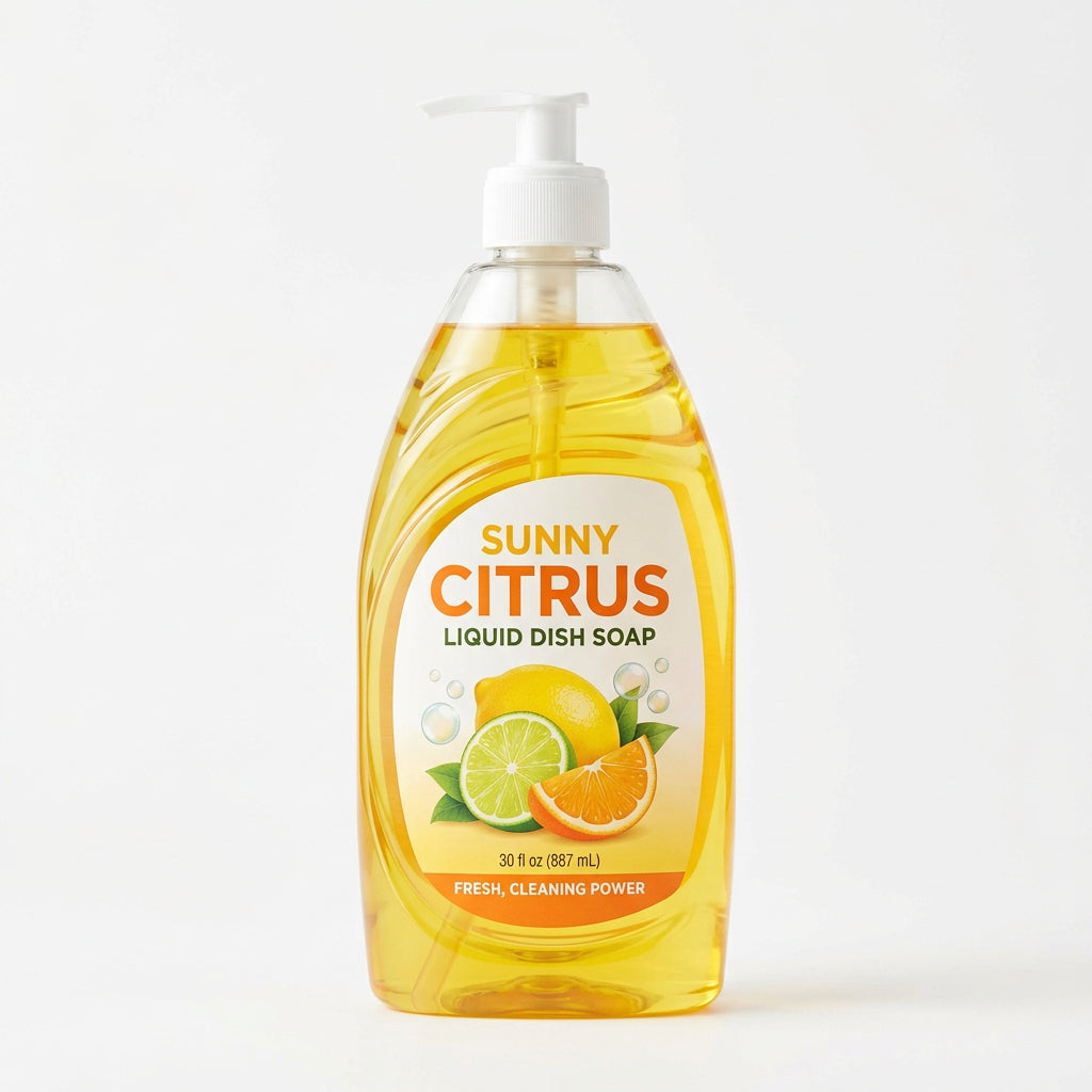 Citrus Liquid Dish Soap (30 oz)