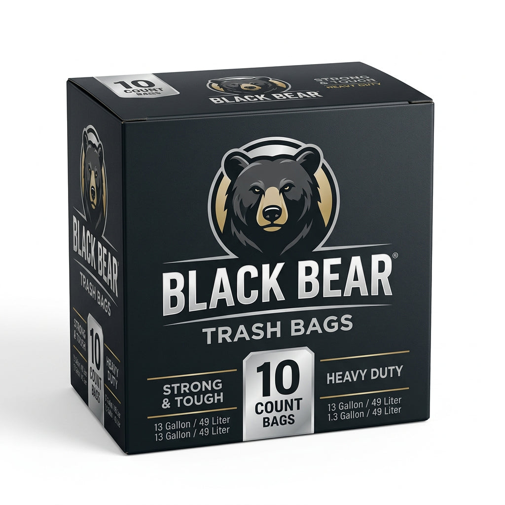 Black Bear Trash Bag (10 ct)