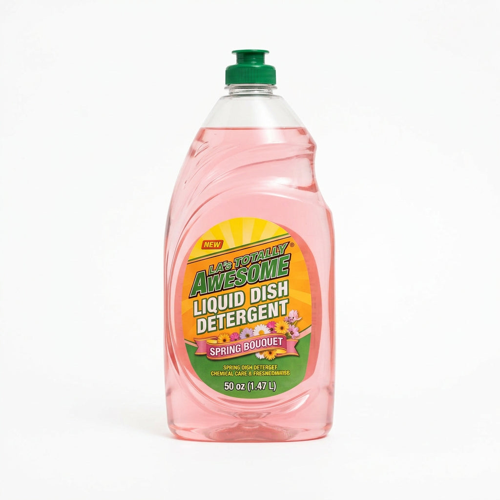 LA's Totally Awesome Awesome Liquid Dish Detergent Spring Bouquet (50 oz)